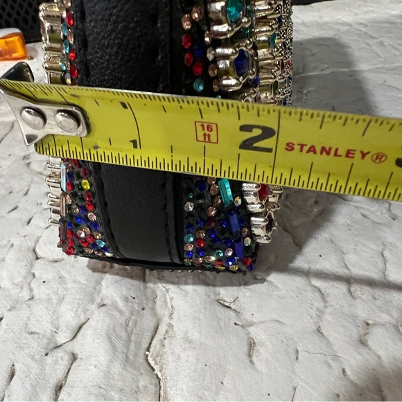 Multicolor Rhinestone Beaded Women's Bag - Picture 6 of 9